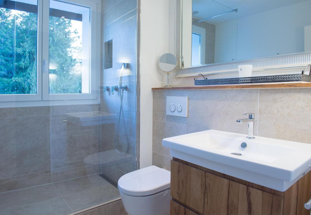 Апартаменты Flat La Riva 111 With Pool-Ленцерхайде Экстерьер фото